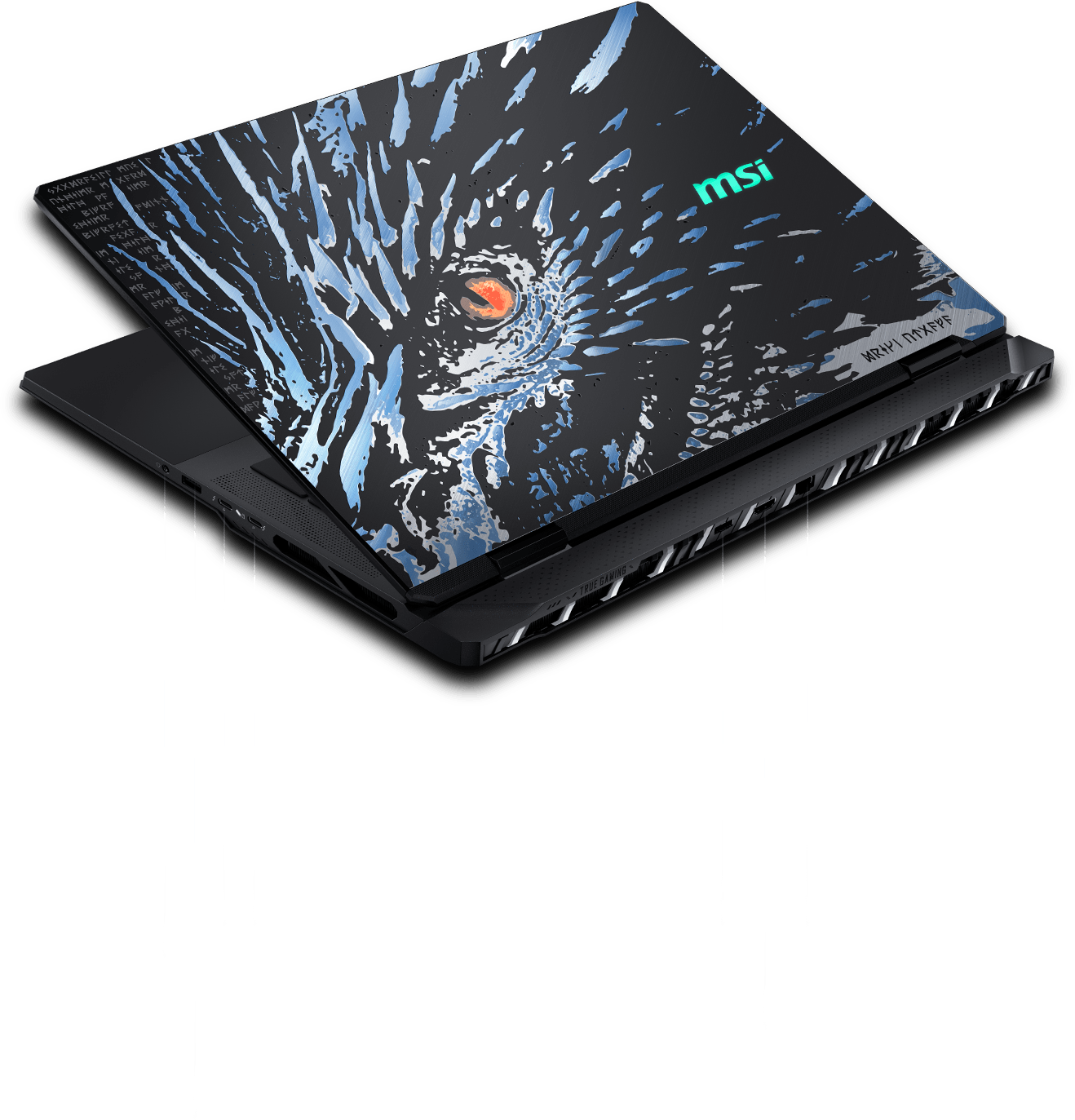 laptop gaming msi titan 18 hx ai a2xwjg 034vn dragon edition norse myth